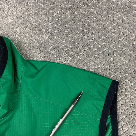 Nike Clima Fit Golf/Running Vest Men's Large Green Full Zip Nylon - Picture 11 of 15